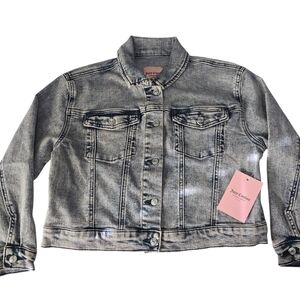 Kid's Blue W/slight Pink Tint Denim Jacket